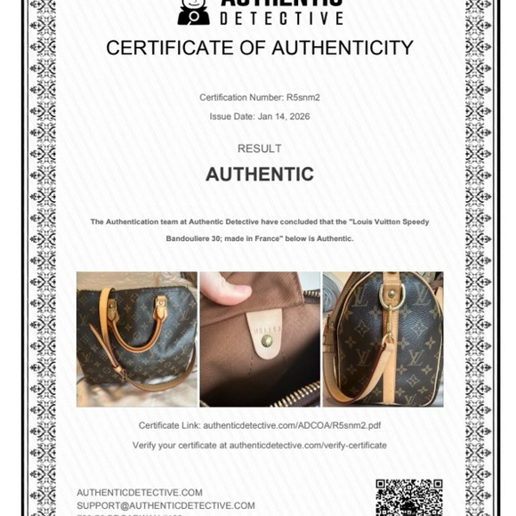 Louis Vuitton Speedy 30 Bandouliere in excellent condition - Picture 11 of 13